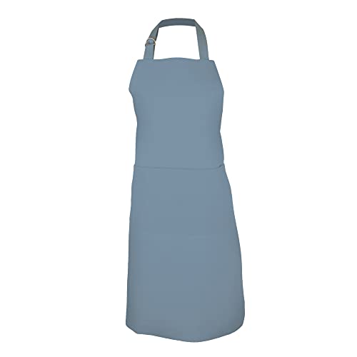 M√úkitchen M√úapron is 100% Cotton | Stylish Cooking Apron with Pockets for Women and Men | Machine Washable and Durable | Adjustable Neck and Extra-Long Waist Ties | Caramel