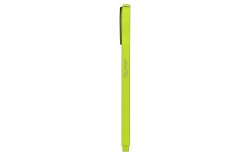 Uchida Marvy LE Pen Micro Fine Tip Pens, Fluorescent Yellow, Pack of 12