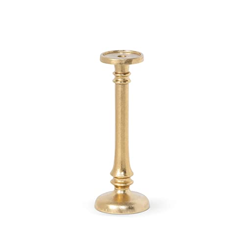 Park Hill Collection Southern Classic Classic Cast Aluminum Candle Stick, Medium