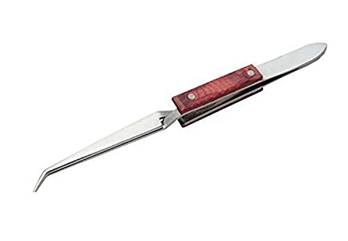 SZCO Supplies Curved Soldering Tweezers