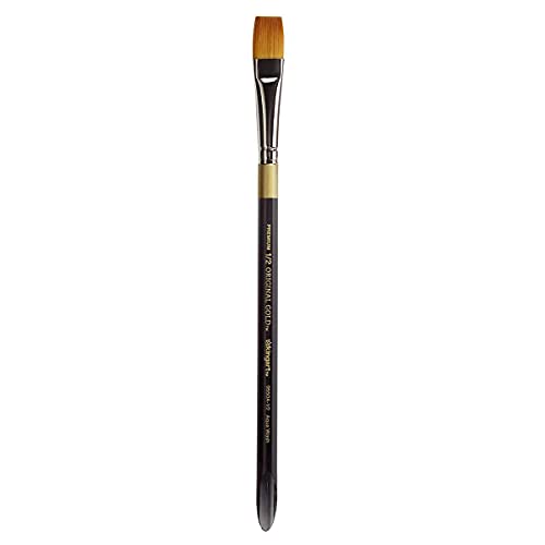 KINGART Original 9550A Series, Golden Taklon Aqua Wash, Size 1/2, Acrylic/Gold