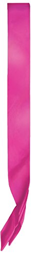 Beistle, Cerise 60199-C Satin Sash, 33 by 4-Inch, 33" x 4"