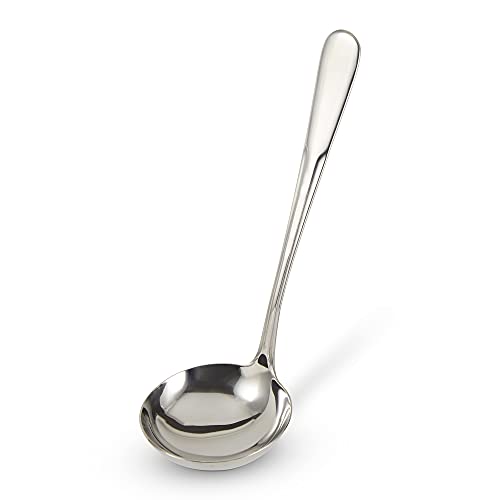 RSVP International Endurance Flatware Collection Stainless Steel, Dishwasher Safe, Gravy Ladle