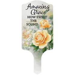 Carson Home 11937 Amazing Grace Garden Stake, 15.5-inch Height