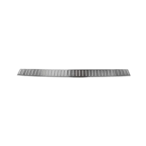 OMAC USA Fits Mercedes Metris 2016-2023 Brushed Chrome Rear Bumper Guard Trunk Sill Protector Steel | Stainless Steel Chrome Sill Cover Trim Protector