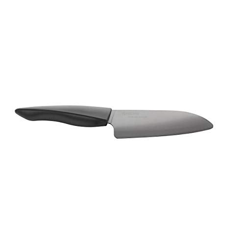 Kyocera Innovation Series 5.5" Ceramic Santoku Knife: Black Blade