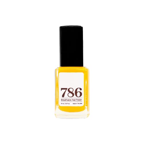 786 Cosmetics Breathable Nail Polish - Vegan Nail Polish, Cruelty-Free, Healthy, Halal Nail Polish, Fast-Drying Nail Polish (Izamal)