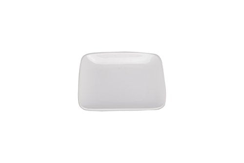 BIA Cordon Bleu Asian 5" Square Plate, Set of 4, White