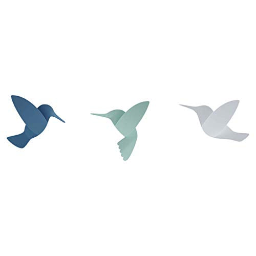Umbra Hummingbird Wall Decor, Assorted Colors
