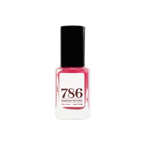 786 Cosmetics Breathable Nail Polish - Vegan Nail Polish, Cruelty-Free, Healthy, Halal Nail Polish, Fast-Drying Nail Polish (Monduli)