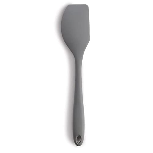 HIC Mrs. Andersons Baking Silicone Spatula Scraper, Flexible and Non-Stick, Grey