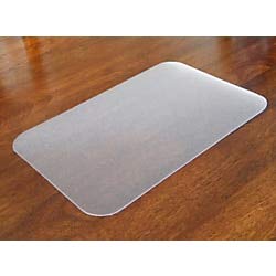 Floortex Craftex Ultimate Polycarbonate Anti-Slip Table Protector, 35" x 71", Rectangular, Clear (FRCRAFT3571RA)