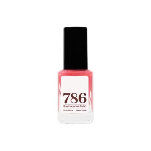 786 Cosmetics Breathable Nail Polish - Vegan Nail Polish, Cruelty-Free, Healthy, Halal Nail Polish, Fast-Drying Nail Polish (Jaipur)