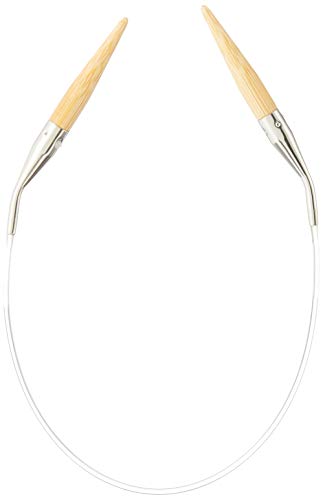 Clover Bamboo Circular Knitting Needles "Takumi", 9-Inch Size 7 (3016/9-07)