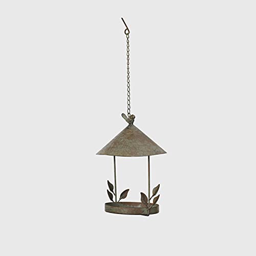 Gerson International 2629430 Metal Hanging Bird Feeder, 23.6-inch Height