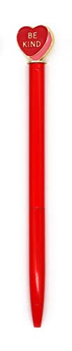Snifty SPH003 Heart Be Kind Refillable Pen, Red