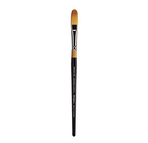 KingArt Original Gold 9600 Series , Premium Artist Brush, Golden TAKLON Oval WASH-Size: 1/2