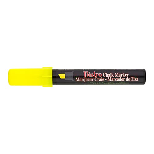 UCHIDA Fluorescent Yellow Bistro Chalk Marker Chisel Tip