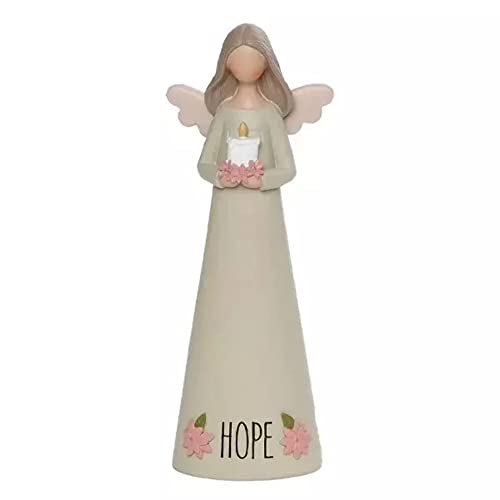 Blossom Bucket 2166-13274 Hope Angel with Candle Figurine