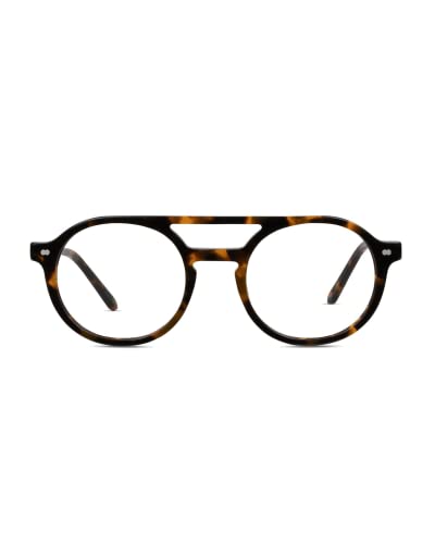 Christopher Cloos ‚Äì Larvotto Ristretto Blue Light ‚Äì Danish Design Blue Light Glasses for Men & Women with Case ‚Äì Unisex