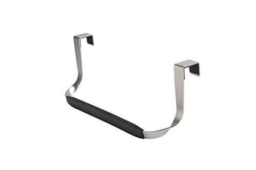 Umbra Schnook Over The Cabinet Towel Rack, Black/Nickel