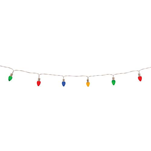 Melrose 81540 Plastic and Copper LED String Light, 8-foot Length, Multicolor