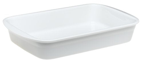 Pillivuyt Porcelain Heavy-Duty Large 14-by-9-1/2-Inch Lasagne Baker