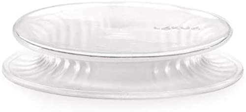 L√©ku√© Reuse & Reduce Flexible Reusable Lid, 4.4-Inch, Clear