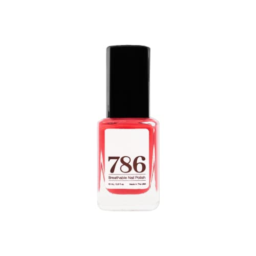 786 Cosmetics Breathable Nail Polish - Vegan Nail Polish, Cruelty-Free, Healthy, Halal Nail Polish, Fast-Drying Nail Polish (Cordoba)
