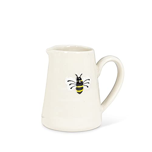 Abbott Collection  27-SMIDGE Bee Mini Jug, Ivory