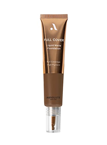 Absolute New York Full Cover Liquid Matte Foundation (Warm Mahogany)