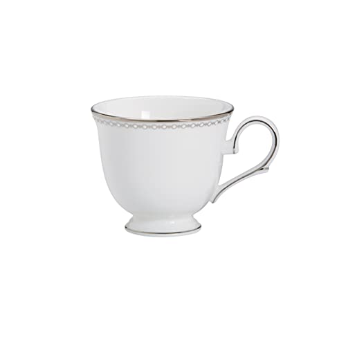 Lenox Pearl Platinum Teacup, Cup, White