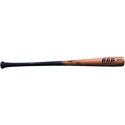 Pinnacle Sports Adult BamBooBat (Brown Handle/Black Barrel), 31-Inch/28-Ounce