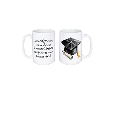 Carson Home Make a Difference Boxed Mug, 5.25-inch Length, 15 oz., Ceramic