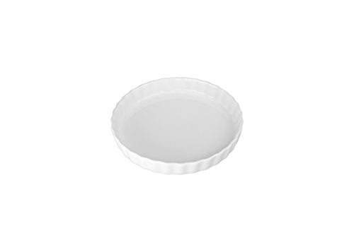 BIA Cordon Bleu 900075S4SIOC Bakeware Quiche Brulee Dish, White