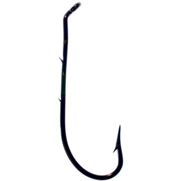 TTI-Blakemore Baitholder Hook, Size 8, Forged, Offset, Down Eye, Bronze, 7 per Pack