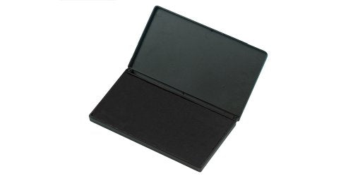 Charles Leonard Felt Stamp Pad, Large, 3.25 x 6.25 Inches, Black (92820)