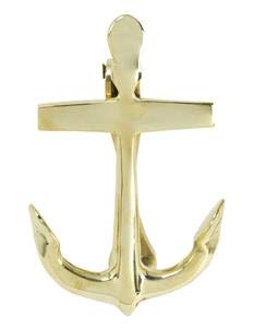 Moby Dick Specialties Solid Brass Anchor Themed Doorknocker