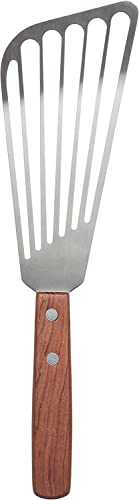 HIC Maine Man Fish Spatula with Slotted Angled Blade, 18/8 Stainless Steel, 11.25-inch