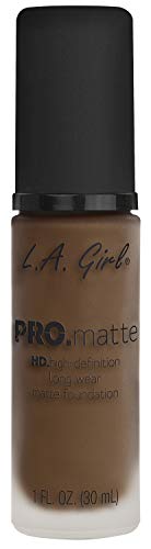 L.A. Girl Pro.matte foundation, creamy cocoa, 1 fl. oz.