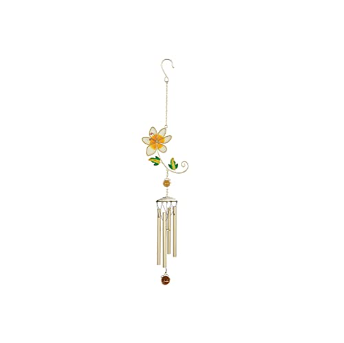 Carson 61252 Wireworks Gold Flower Garden Chime, 29-inch Height