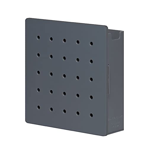 King Jim Halpeggy PGH150 Cre Storage Box, Storage with Perforated Board, Size S, Gray