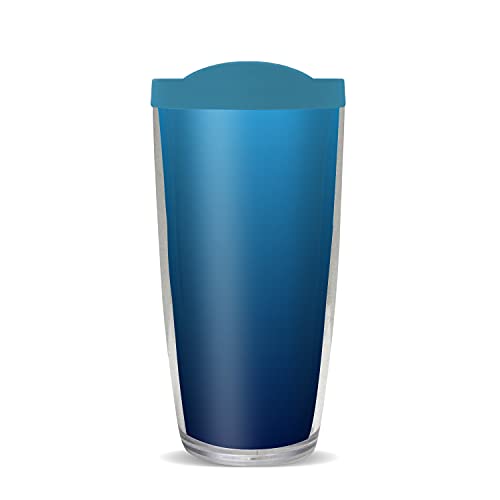 FREEHEART Sapphire 22oz Tumbler with Blue Lid