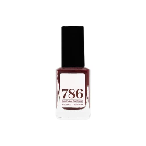 786 Cosmetics Breathable Nail Polish - Vegan Nail Polish, Cruelty-Free, Healthy, Halal Nail Polish, Fast-Drying Nail Polish (Istanbul)