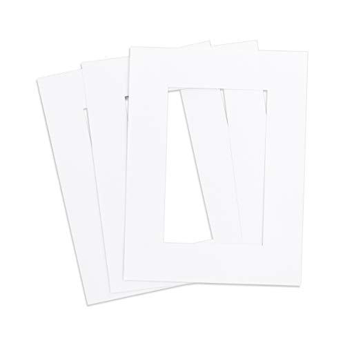 Hygloss Products White Frames, Small (4.75" x 6.75")