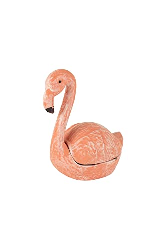 Kalalou CYB1408 Flamingo Hide A Key, 5-inch Tall, Cast Iron