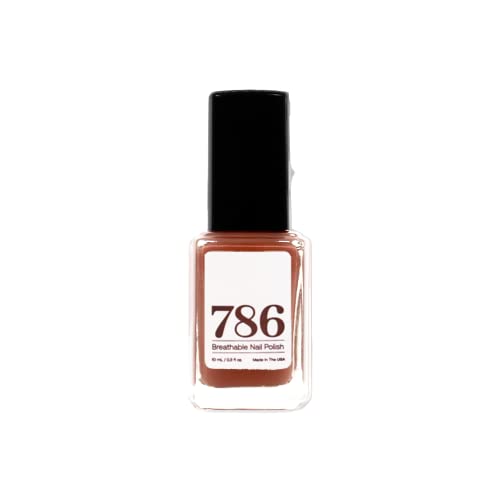 786 Cosmetics Breathable Nail Polish - Vegan Nail Polish, Cruelty-Free, Healthy, Halal Nail Polish, Fast-Drying Nail Polish (Tuscany)