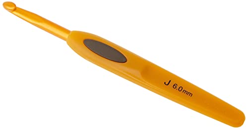 Clover Soft Touch 6.0-mm Crochet Hooks, Size J, 1010/J