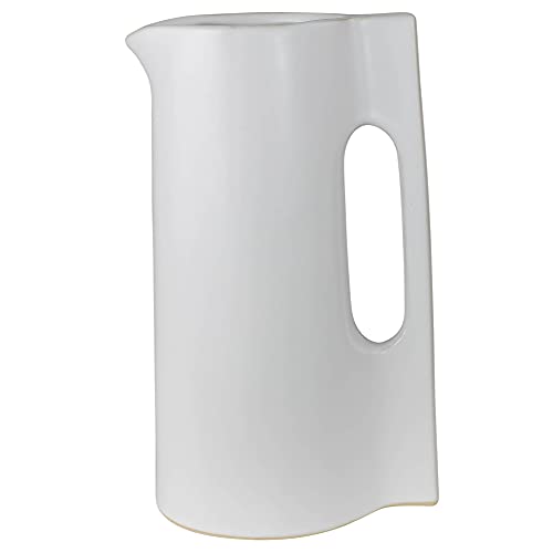 HomArt 9260-6 Ceramic Issa Pitcher, 9.50-inch Height