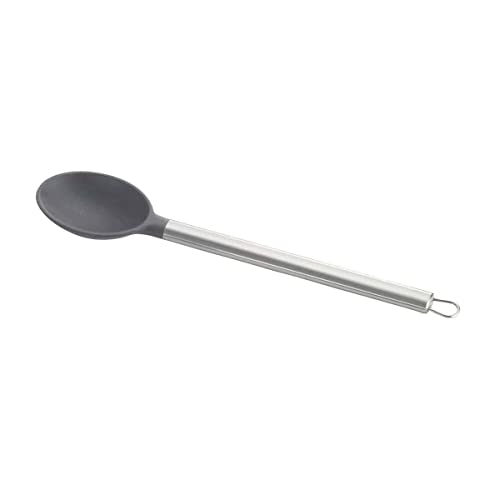 Tablecraft 11178 Slotted Spoon, Silicone Over Nylon, 14-inch Length